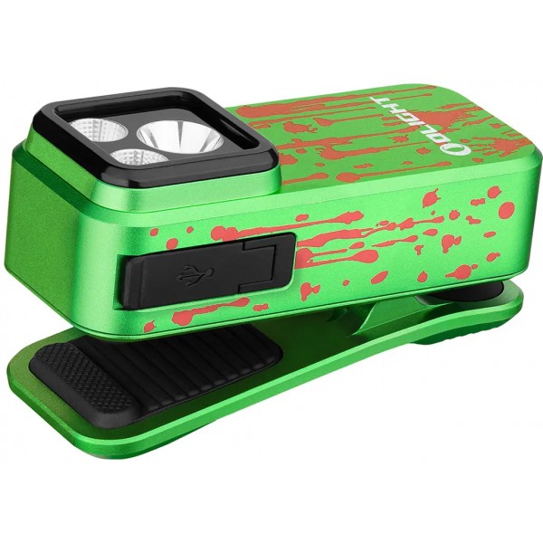 Ліхтар Olight Oclip Pro Zombie green - 23704959