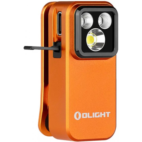 Ліхтар Olight Oclip Pro S Orange - 23705093