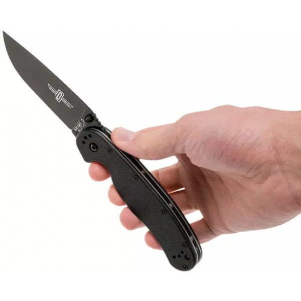 Ніж Ontario Knife RAT I AUS-8 BB Black - 14780014 Ніж Ontario Knife RAT I AUS-8 BB Black - 14780014