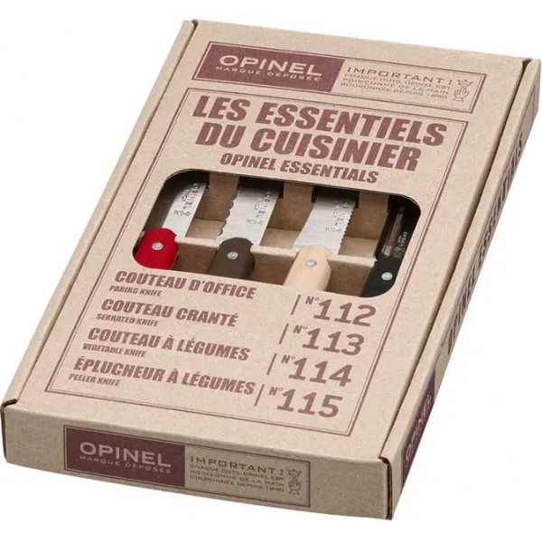 Набір ножів Opinel Les Essentiels Loft VRI Inox - 3307548 Набір ножів Opinel Les Essentiels Loft VRI Inox - 3307548