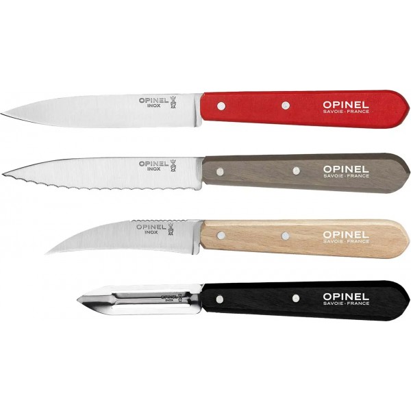 Набір ножів Opinel Les Essentiels Loft VRI Inox - 3307548 Набір ножів Opinel Les Essentiels Loft VRI Inox - 3307548