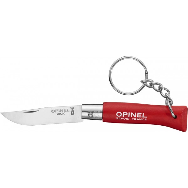 Нож Opinel Keychain №4 VRI Inox Red - 3308293