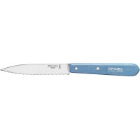 Ніж Opinel Serrated №113 Inox. Колір - блакитний