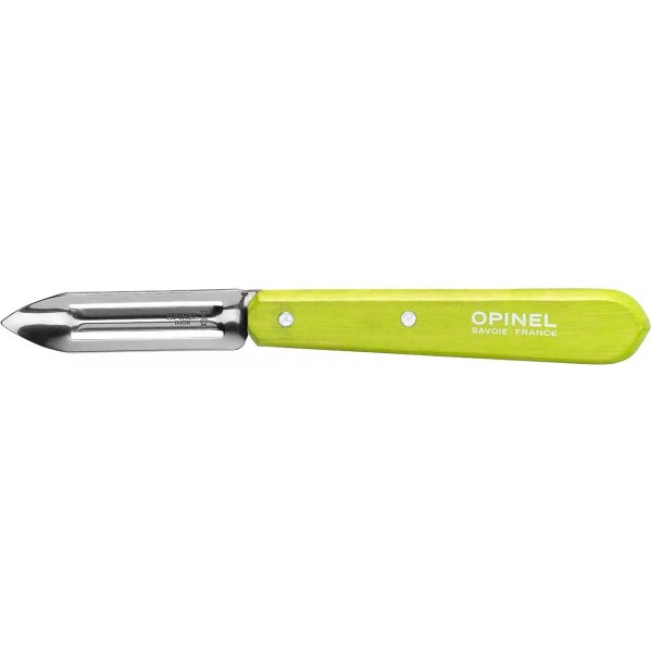 Нож Opinel Peeler №115 Inox. Цвет - салатовый - 3308486