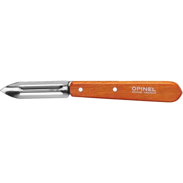 Нож Opinel Peeler №115 Inox. Цвет - оранжевый - 3308424