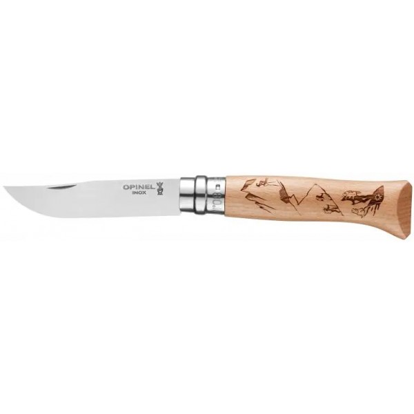 Нож Opinel №8 VRI Inox Hiking - 3560645