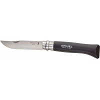 Нож Opinel №8 VRI Inox коричневый (блистер)