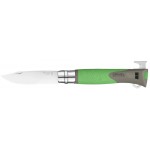 Нож Opinel №12 VRI Inox Explore Tick Remover Green