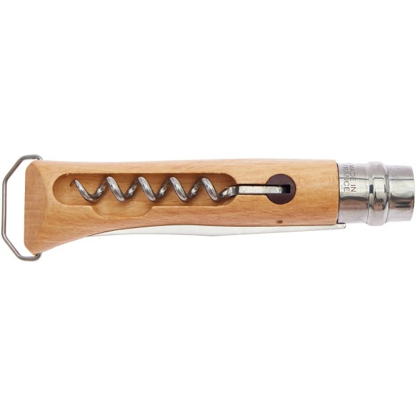 Нож Opinel №10 VRI Inox Corkscrew - 2046682 Нож Opinel №10 VRI Inox Corkscrew - 2046682