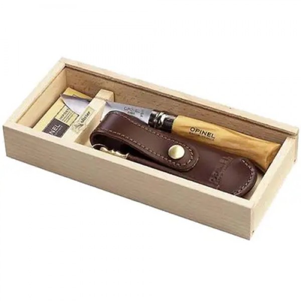 Ніж Opinel №8 VRI Inox Olive - 2047816 Ніж Opinel №8 VRI Inox Olive - 2047816