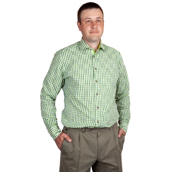 Сорочка Orbis Textil 47/48 Салатовий - 29000045