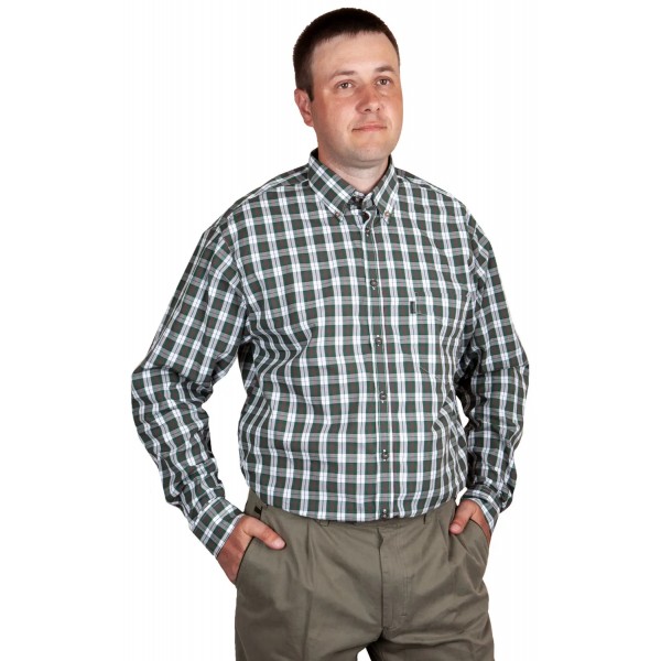 Сорочка Orbis Textil 43/44 Зелений - 29000106