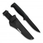 Нож Peltonen M07, покрытие cerakote black, черный, черный композитный чехол