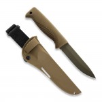 Нож Peltonen M07, покрытие cerakote FDE, coyote, coyote композитный чехол