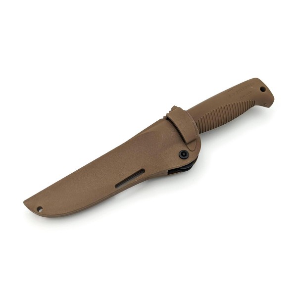 Ніж Peltonen M07, покриття cerakote FDE, coyote, coyote композитний чохол - FJP126 Ніж Peltonen M07, покриття cerakote FDE, coyote, coyote композитний чохол - FJP126