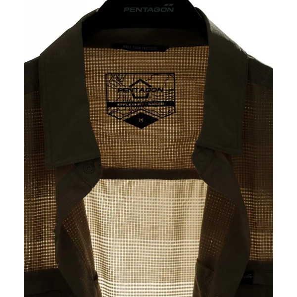 Сорочка Pentagon Ripple Sunproof Shirt 2XL Ranger Green - 19390427