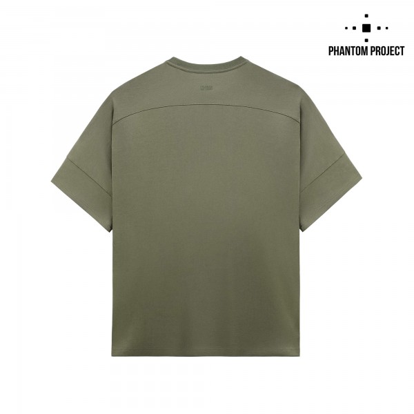 Phantom Project/M-Tac футболка Zipper combo Cotton Nylon Light Olive - 80142038-L