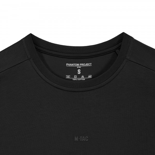 Phantom Project/M-Tac футболка Trapeze Cotton Hard Black - 80143002-XS Phantom Project/M-Tac футболка Trapeze Cotton Hard Black - 80143002-XS