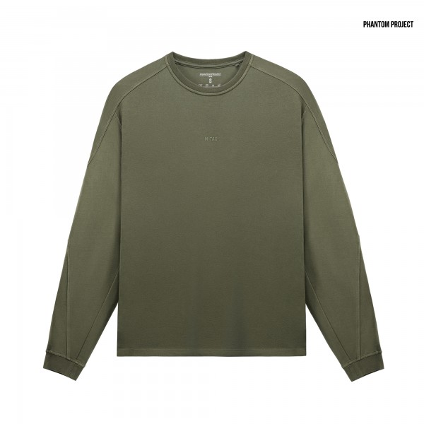 Phantom Project/M-Tac футболка Long Sleeve Cotton Hard (GD) Olive - 80144001-S