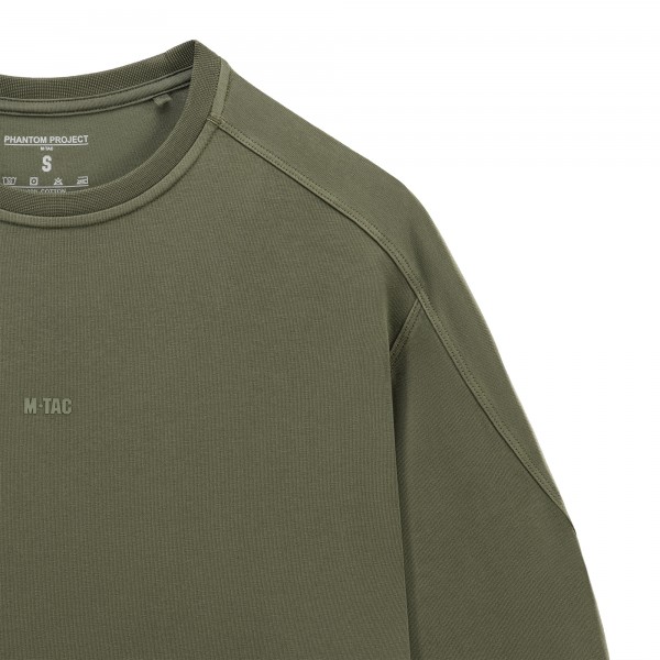 Phantom Project/M-Tac футболка Long Sleeve Cotton Hard (GD) Olive - 80144001-S Phantom Project/M-Tac футболка Long Sleeve Cotton Hard (GD) Olive - 80144001-S