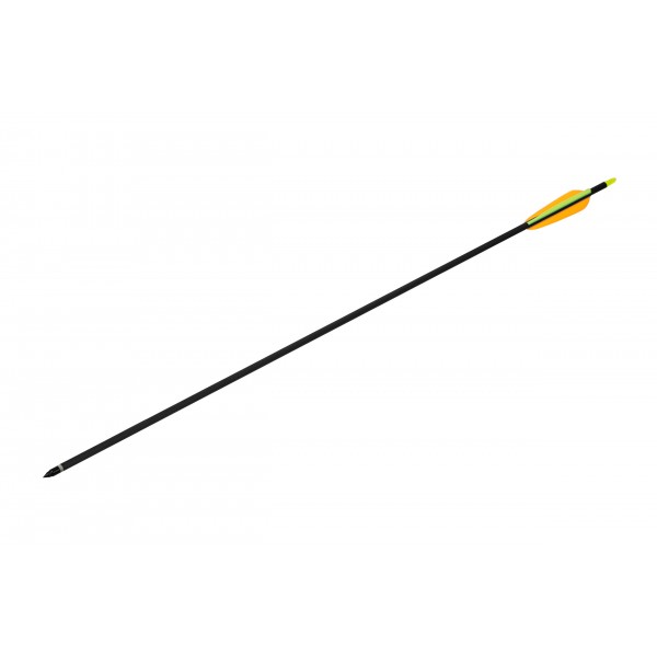 Стрела карбоновая для лука Ek Archery 30'' чёрная - D-030B