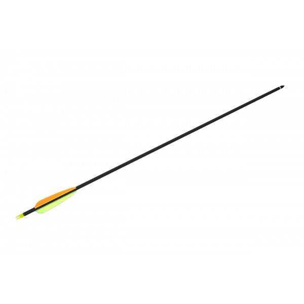 Стрела карбоновая для лука Ek Archery 30'' чёрная - D-030B Стрела карбоновая для лука Ek Archery 30'' чёрная - D-030B