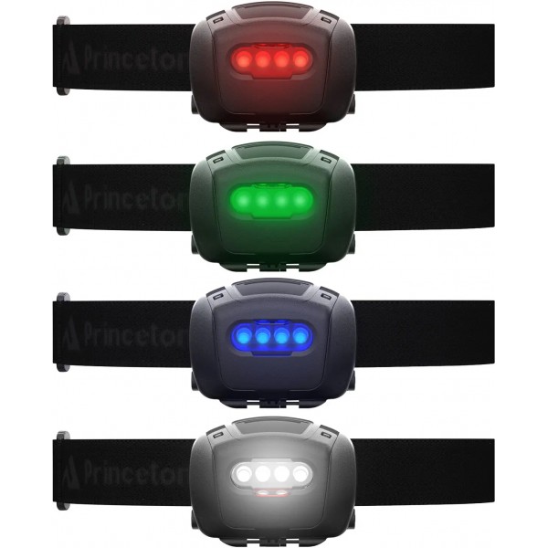 Фонарь налобный Princeton Tec Quad Tactical 78 lm Black - 23704435