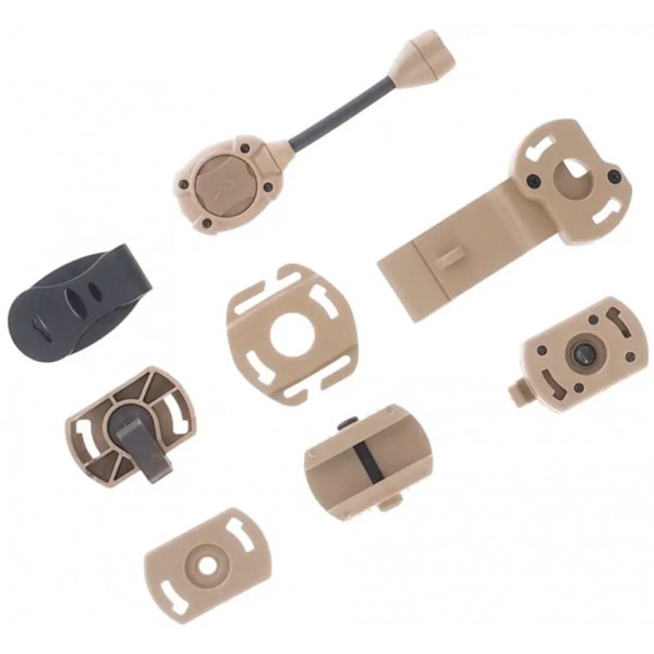 Фонарь на шлем Princeton Tec Switch RGB / IR 10 lm Tan - 23704509 Фонарь на шлем Princeton Tec Switch RGB / IR 10 lm Tan - 23704509