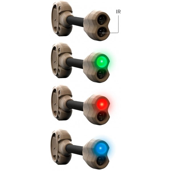 Фонарь на шлем Princeton Tec Switch RGB / IR 10 lm Tan - 23704509 Фонарь на шлем Princeton Tec Switch RGB / IR 10 lm Tan - 23704509