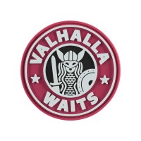R3ICH нашивка Valhalla Waits pink