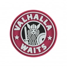 R3ICH нашивка Valhalla Waits pink