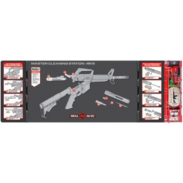 Набір для чистки Real Avid Master Cleaning Station - AR-15 - 17590154