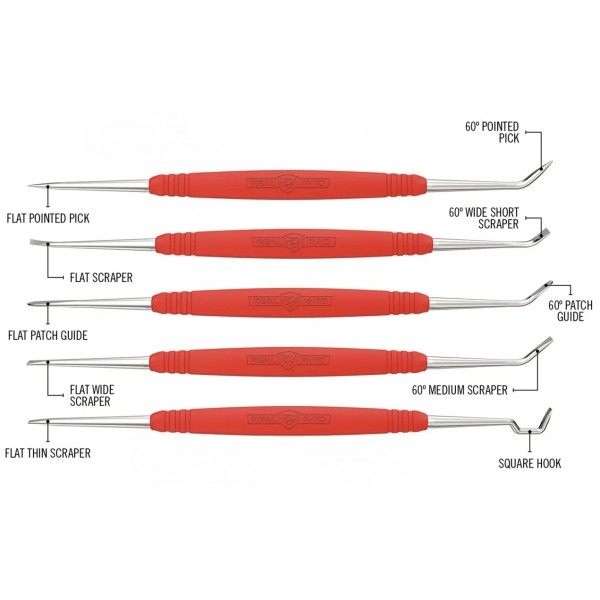 Набір скребків Real Avid Accu-Grip. Сталь - 17590193 Набір скребків Real Avid Accu-Grip. Сталь - 17590193