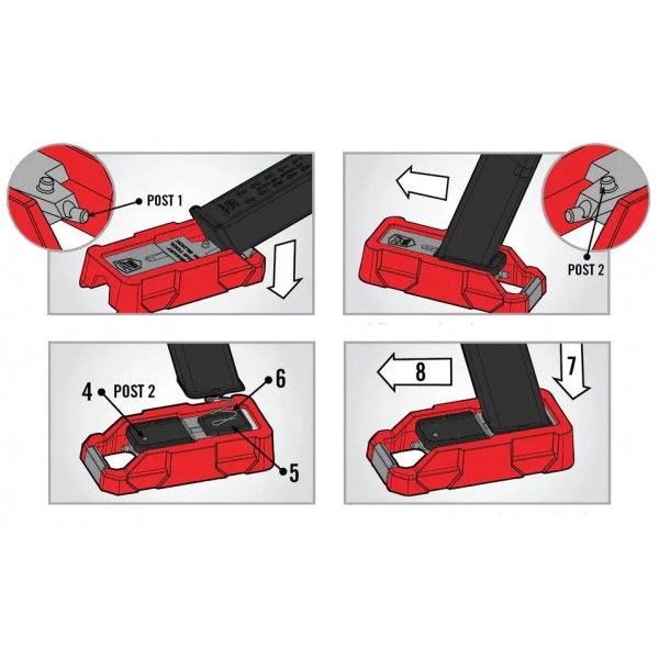 Інструмент Real Avid Smart Mag Tool для магазинів Glock - 17590221 Інструмент Real Avid Smart Mag Tool для магазинів Glock - 17590221