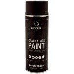 Краска маскировочная аэрозольная RecOil. Цвет - коричневый койот. Объем - 400 мл