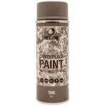 Краска маскировочная аэрозольная RecOil. Цвет - тан (светло-кричневая). Объем - 400 мл
