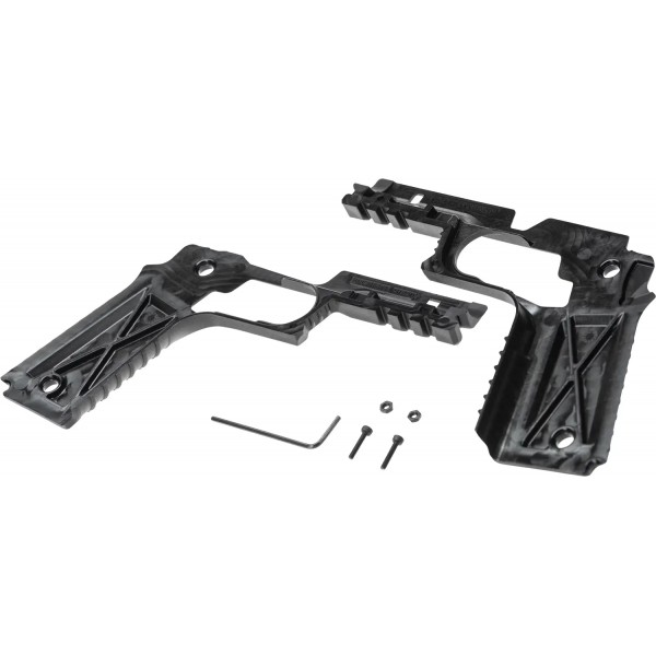 Накладки на рукоять Recover Tactical для 1911 Black - 10690033