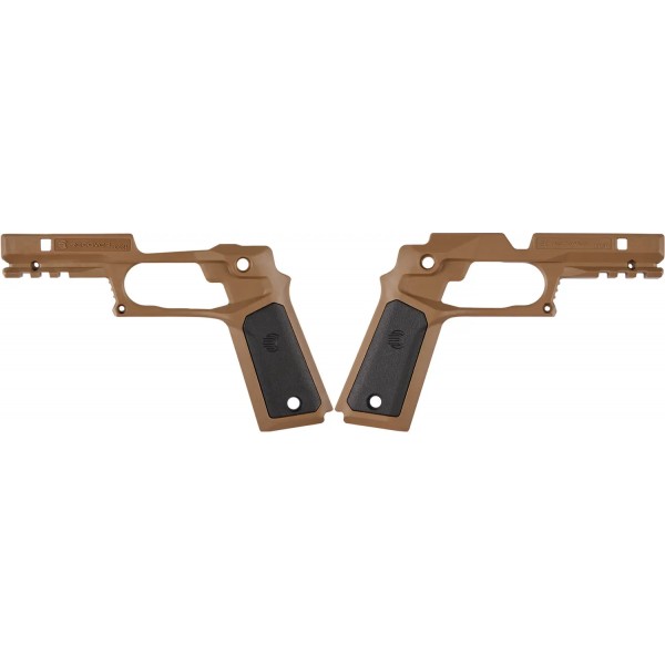 Накладки на рукоять Recover Tactical CC3P Tan для 1911 Black/Tan - 10690036