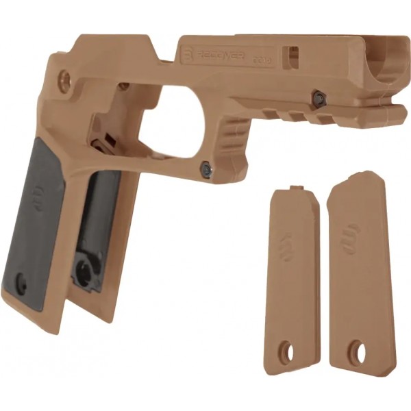 Накладки на руків’я Recover Tactical CC3P Tan для 1911 Black/Tan - 10690036 Накладки на руків’я Recover Tactical CC3P Tan для 1911 Black/Tan - 10690036