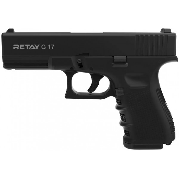 Пістолет стартовий Retay G17 кал. 9 мм. black - 11950329