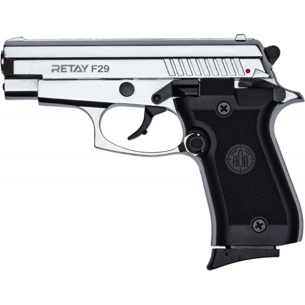 Пістолет стартовий Retay F29 кал. 9 мм. Колір - Nickel - 11950885