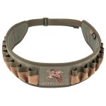 Патронташ Riserva R9007 кал. 20. 24 клітинки для патронів. Колір - зелений.