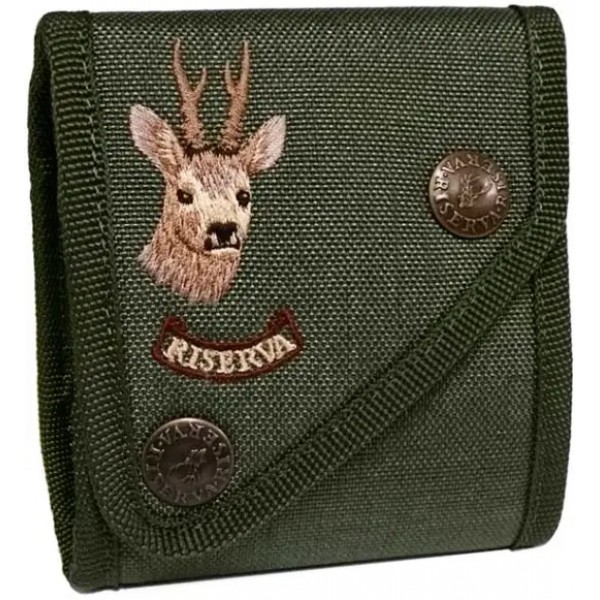 Патронташ Riserva R9011 кал. 7. Олива. Косуля - 14440422