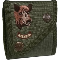 Патронташ Riserva R9011 кал. 7. Олива. Кабан