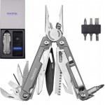 GEN-R (S35VN) Мультитул Rocktol 27-в-1 с титановым покрытием, битами, нейл. чехлом в подарочной кор.