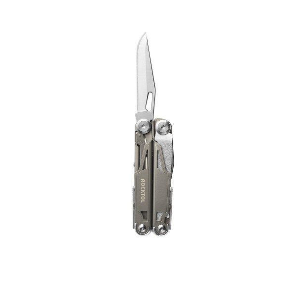 Мультитул Rocktol SK02VG 19-в-1 з титановим покриттям та нейлоновим чохлом в подарунковій коробці - SK02VG