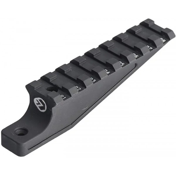 Планка ROME L на моноблок. Пікатінні. L - 85 мм. H -26 мм - 23710286