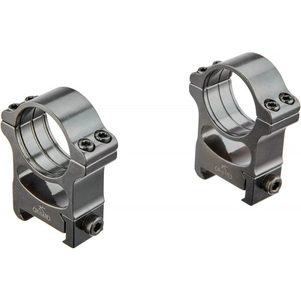 Кольца Rusan. Weaver. Сталь. Ø 25.4 мм. BH19 мм - 5950040