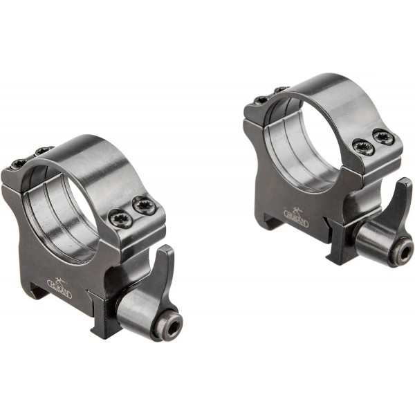 Кільця Rusan QR. Weaver. Сталь. Ø 25.4 мм. BH12 мм - 5950041