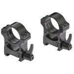 Кольца Rusan QR. Weaver. Сталь. Ø 25.4 мм. BH19 мм